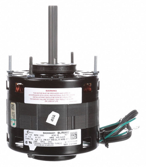 Motor 1/6 HP 1050 rpm 42Y 115V