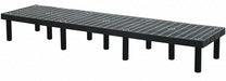 Dunnage Rack 1400 lb HDPE 96 W x 24 D