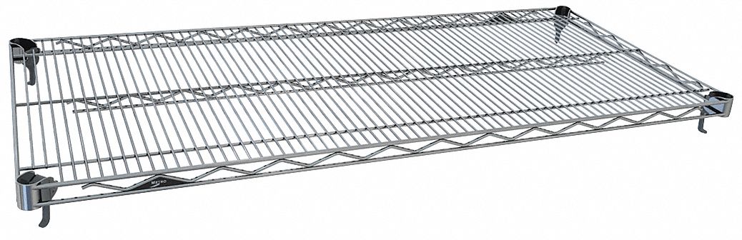 Wire Shelf 24x48in LdCap 800lb PK5