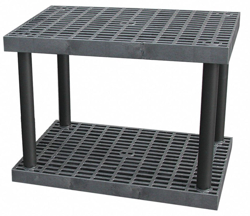 Plstc Shelf 24inx27inx36inShlfLdCp 250lb