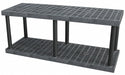 Plstc Shelf 24inx27inx66inShlfLdCp 925lb