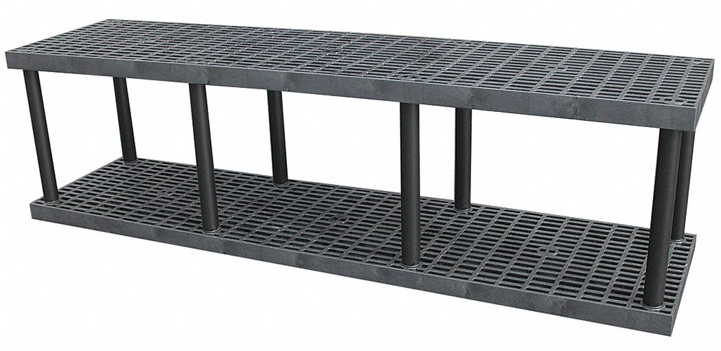 Plstc Shelf 24inx27inx96inShlfLdCp 675lb
