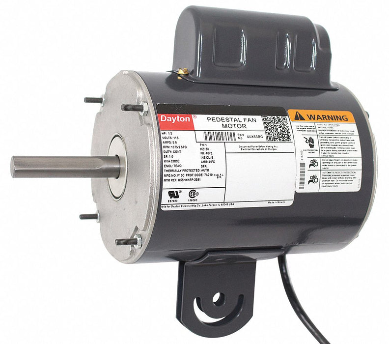 Pedestal Fan Motor 1/2 hp