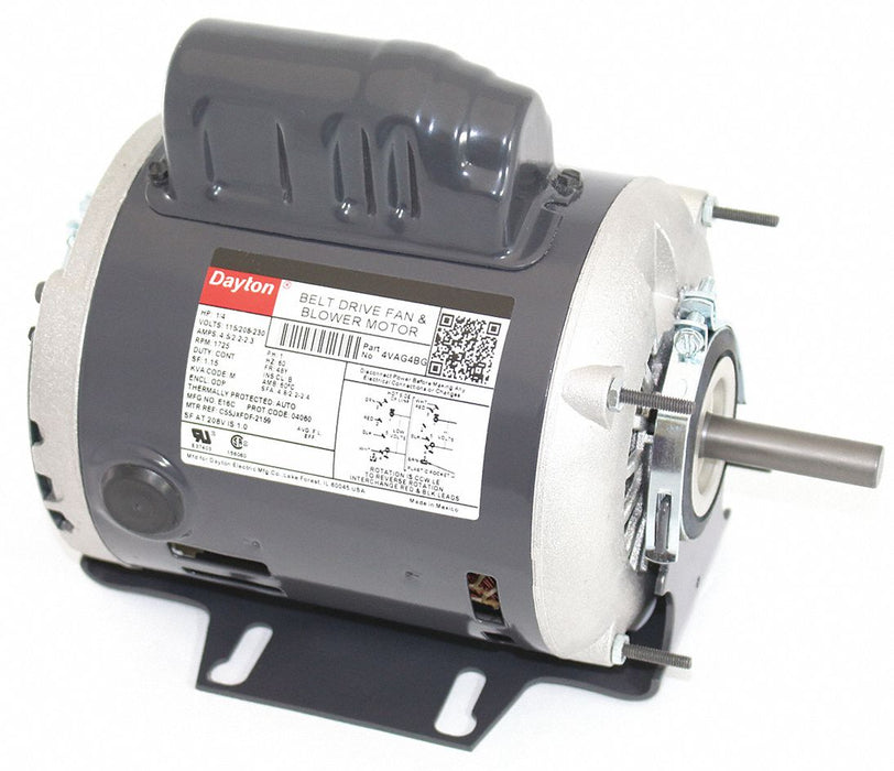 Belt Drive Motor 48Y 1/4 hp
