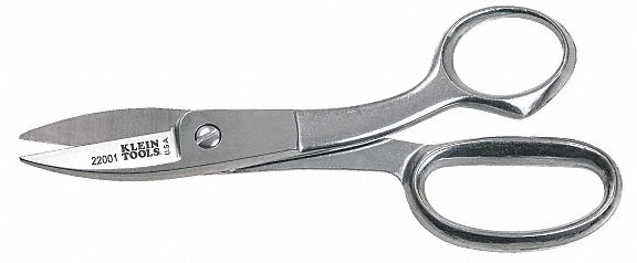 Shop Shears 8 in L Nickel Chrome