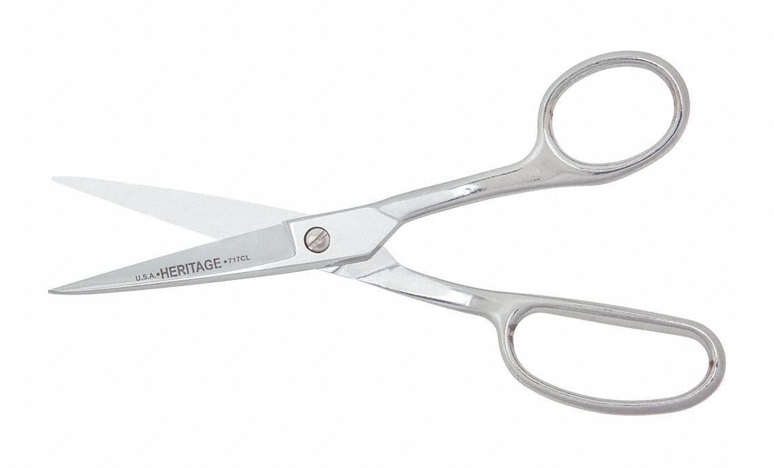 Carpet/Heavy Fabric Carpet Shears Offset