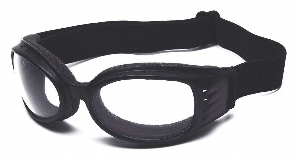 Safety Goggles Nylon Clear Aviator