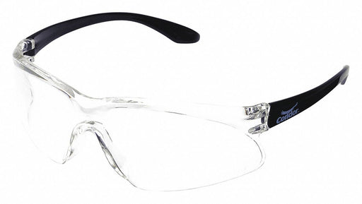 SafetyGlasses Clr AntiFog AntiStatic Blk