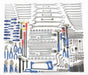 Master Tool Set Mechanic SAE/Metric