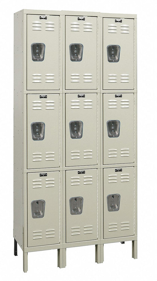 Lckr 3x3Lckr Tan 78 x36 x12 UnAssm
