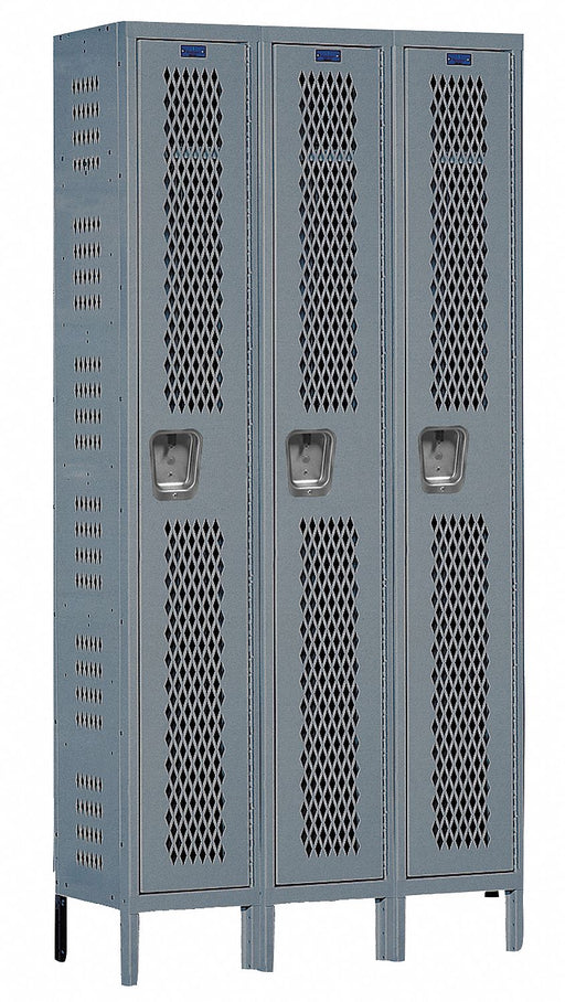 Lckr 1x3Lckr Drk Gry 78 x36 x12 UnAssm