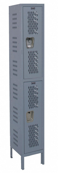 Lckr 2x1Lckr Drk Gry 78 x12 x15 UnAssm