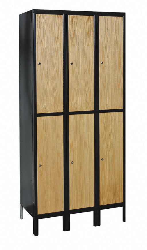 Lckr 2x3Lckr Natrl/Blk 78 x45 x18 Assm