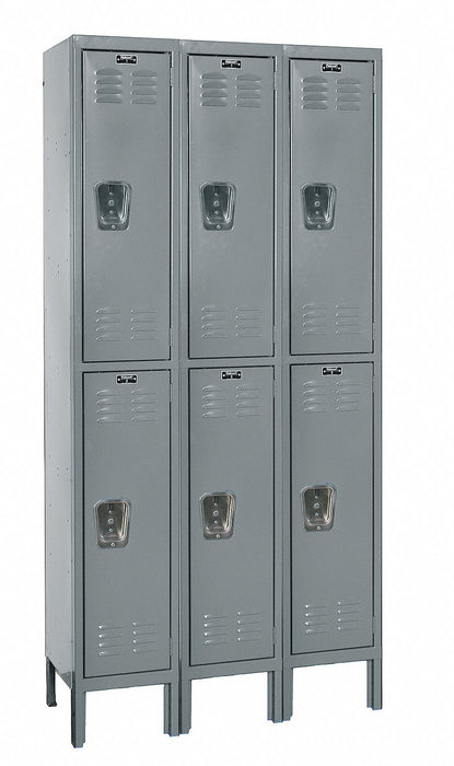 G3773 Lckr 2x3Lckr Drk Gry 66 x36 x18 UnAssm
