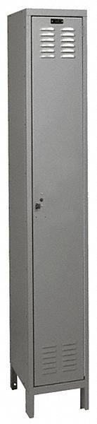 Lckr 1x1Lckr Gray 78 x12 x15 UnAssm