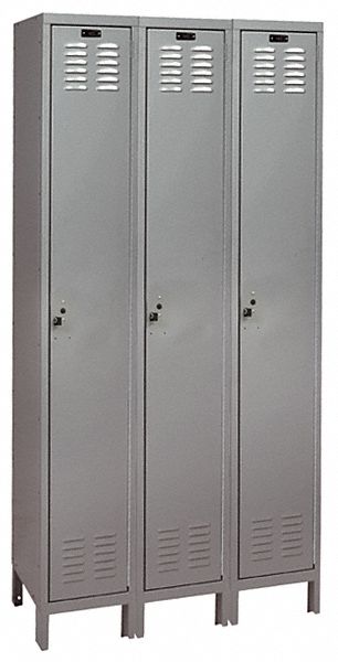 Lckr 1x3Lckr Drk Gry 78 x36 x12 UnAssm