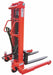 Adj Base Hyd Stacker 2000 lb 98 In Lift
