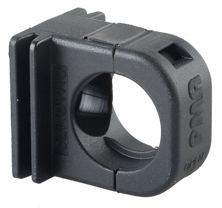Tubing Support 0.510in Black Polyamides