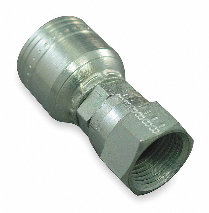 Crimp Fitting 5/8 I.D. 7/8 F JIC