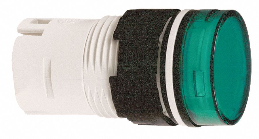 Pilot Light Head Green LED 16 mm
