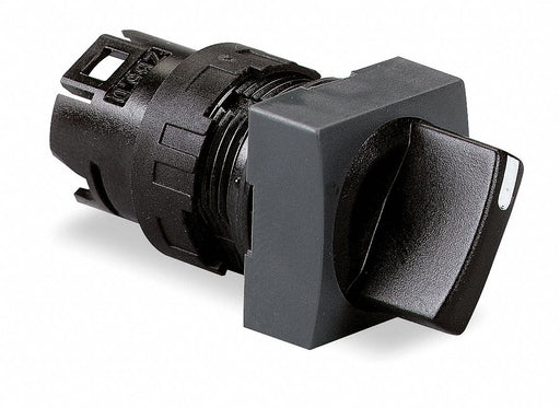 ShortHandleSelectorSwitch Blk 2Pos 16mm