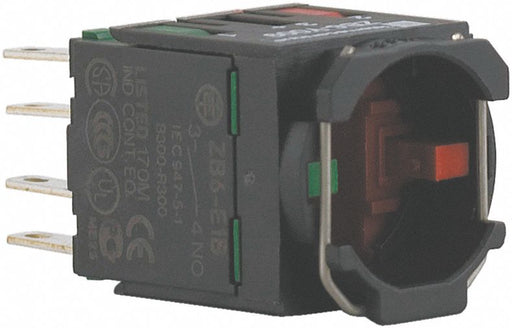 ContactBlock Black 1NO/1NC 16mm ZB6