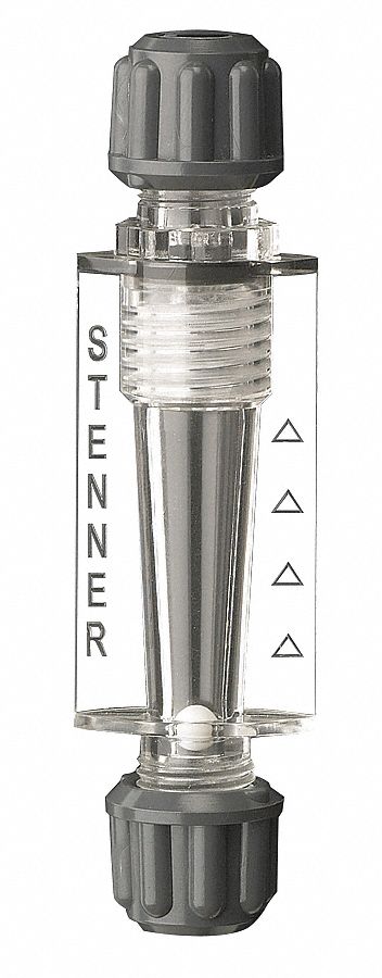 Flow Indicator 1/4in PP PVC ForStenner