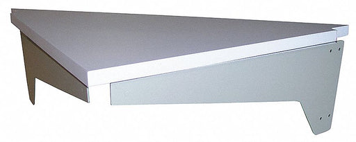Workstation Corner Unit 30Wx30Dx30H Gray