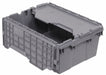 F8960 AttachedLidTote 21.5inL 15.25inW Gray