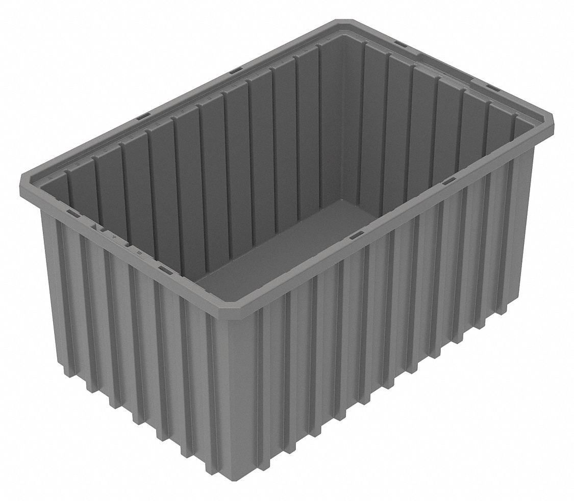 Divider Box Gray Polymer 18