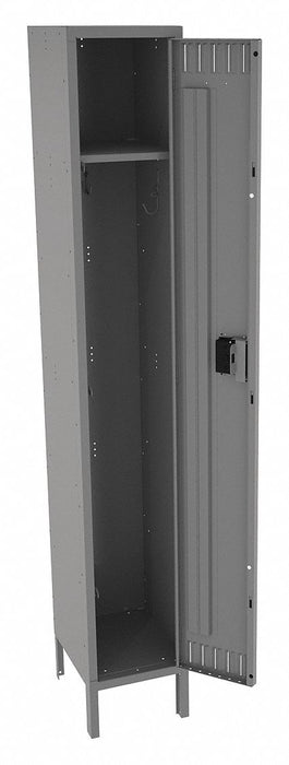 F0410 Lckr 1x1Lckr Gray 78 x12 x15 UnAssm