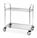Wire Cart 24 in W 30 in L Steel