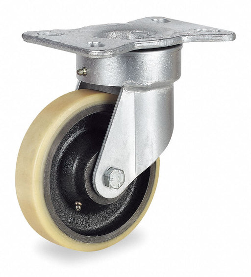PlateCaster Swivel Polyurethane 10 1/8 H