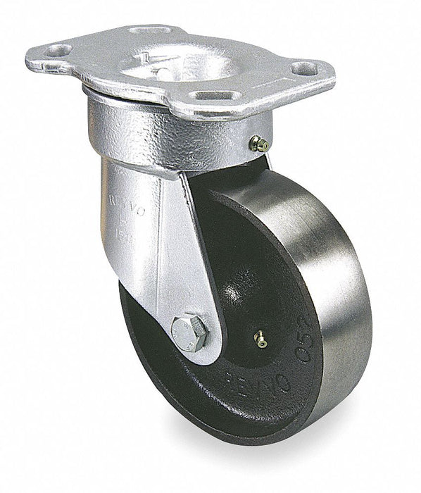 Plate Caster Swivel Iron 6 1/8 H