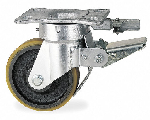 PlateCaster Swivel Polyurethane 10 1/8 H