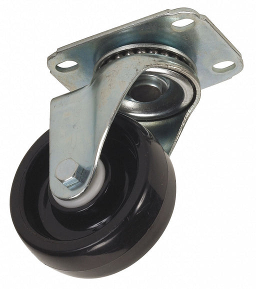 Plate Caster Swivel Polyolefin 6 3/16 H