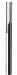 Solid Router Bit 1/4 Straight O-Flute