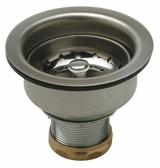Brass SS Zinc Basket strainer 4-3/8in