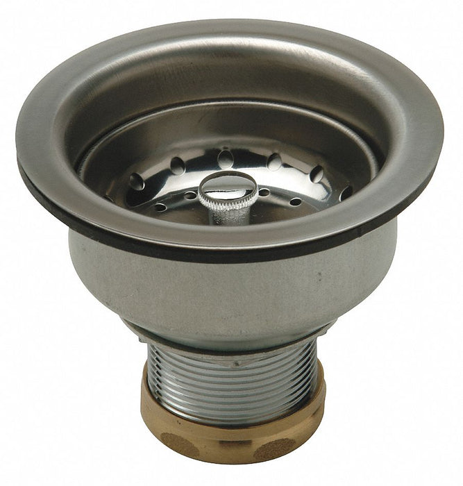 Brass SS Zinc Basket strainer 4-3/8in