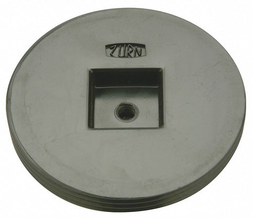 Countersunk Cleanout Plug 4 ABS Blk