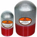 Round Head Bull Plug Carbon Steel 2 in