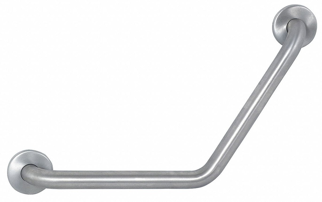 Boomerang Grab Bar SS Textured 24 in L