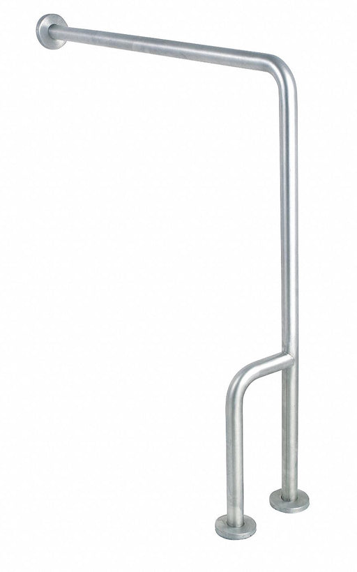 Grab Bar Floor-to-Wall SS Satin 30 in L