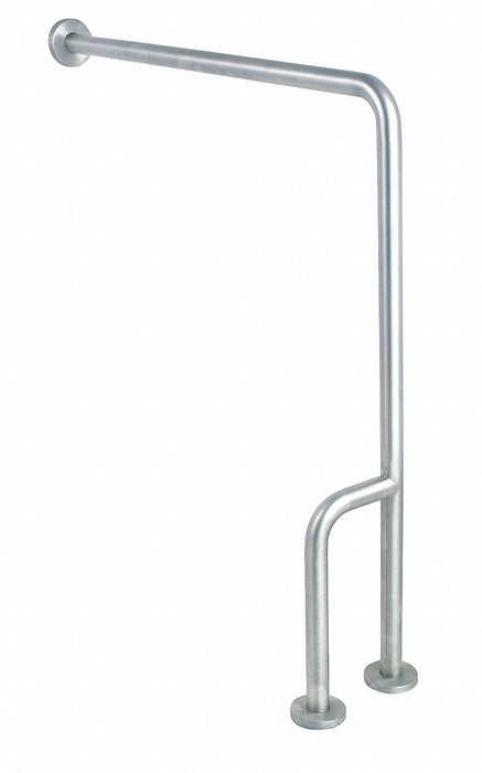 Grab Bar Floor-to-Wall Textured 30 in L