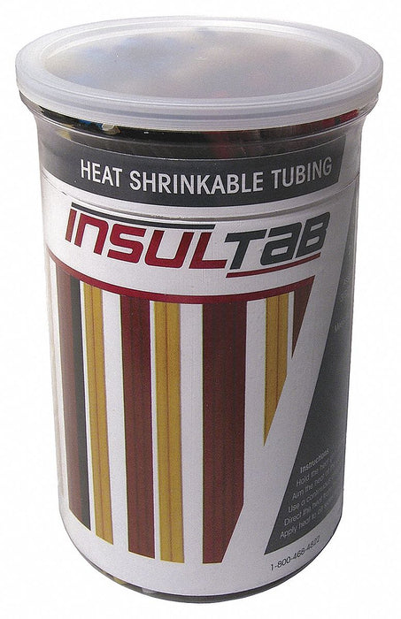 Heat Shrink Tubing Kit Black 175 Pc