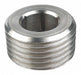 Hex Socket Plug 304 SS 1/4 in MNPT