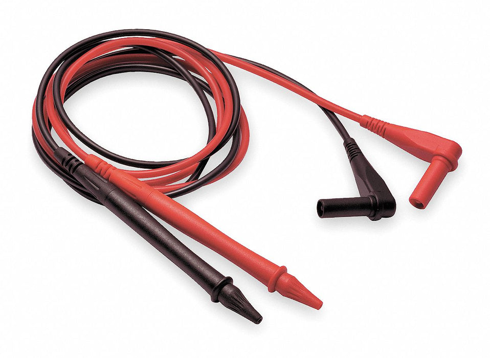 TestLeads Black/Red 1000V PVC 31/4ft PR