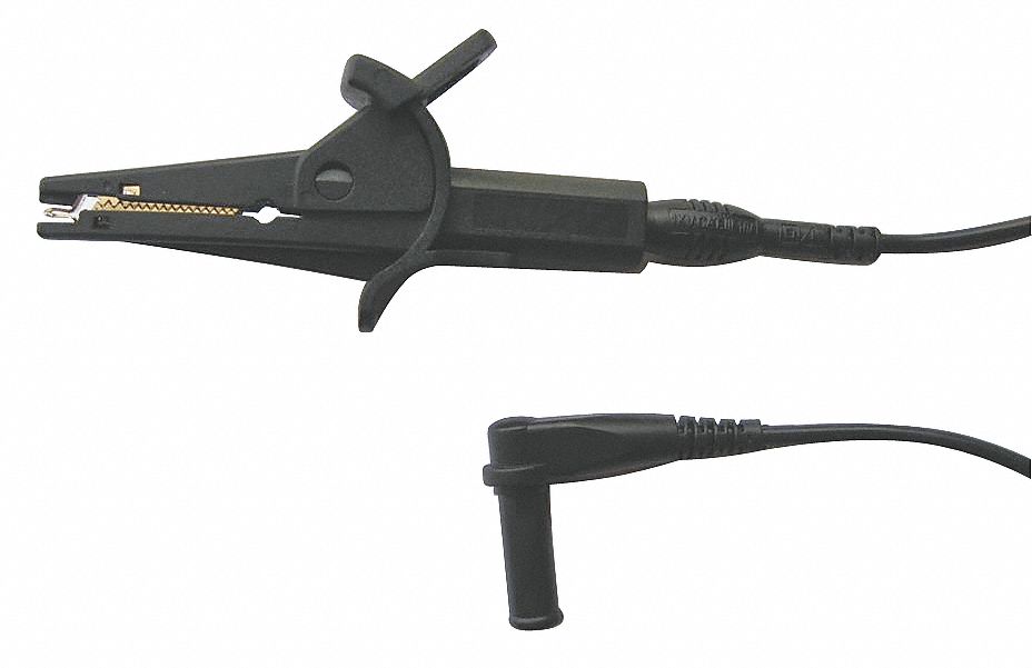 Alligator Clip Test Lead 36 In Black