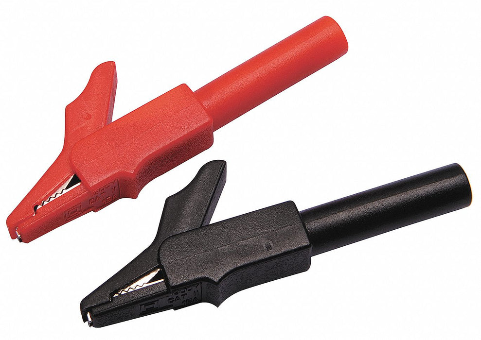 TestClip Black/Red 300V 5A PA6 PR