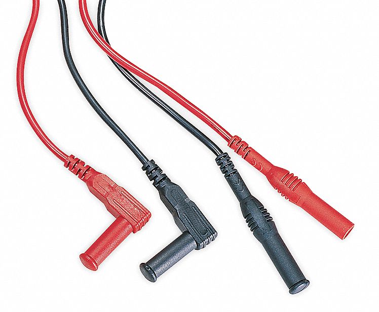 TestLeads Black/Red 1000V 18AWG 4ft PR